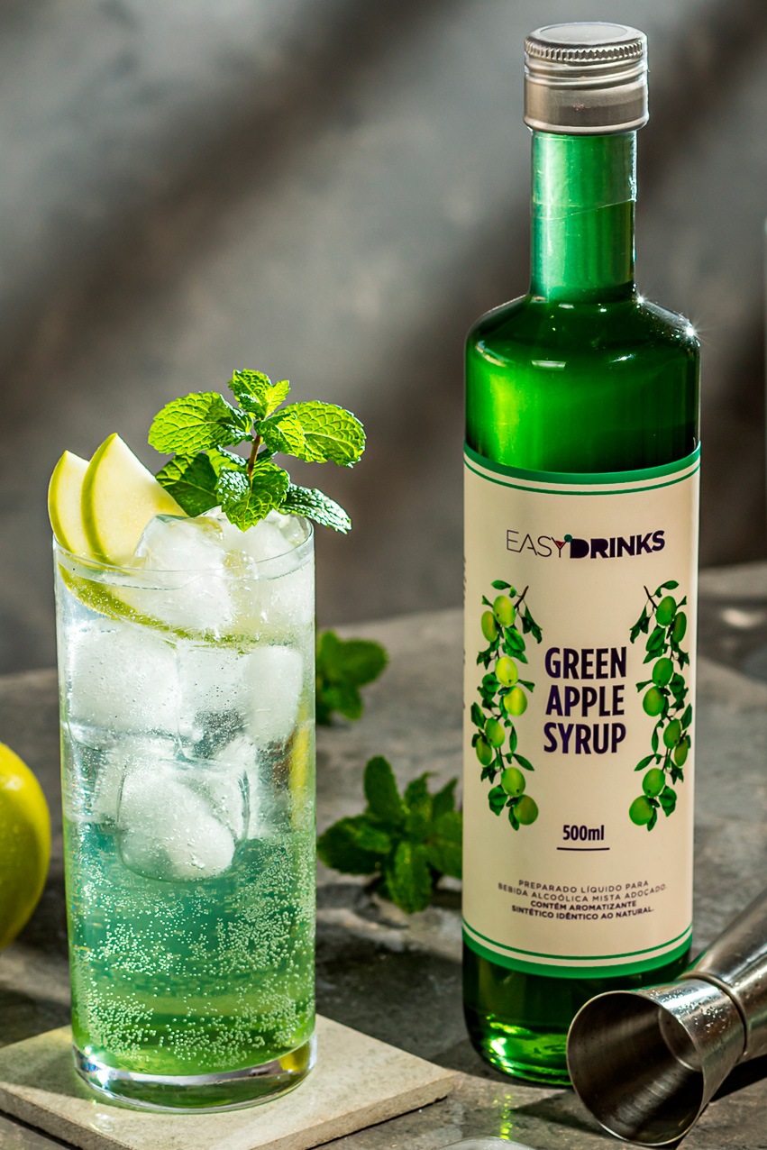 GIN TÔNICA MAÇÃ VERDE